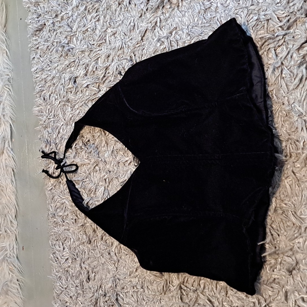 Black Velevet Corset
